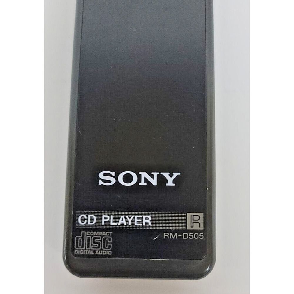 Authentic OEM Sony RM-D505 5-Disc CD Player System Remote Control Unit - Picture 2 of 4